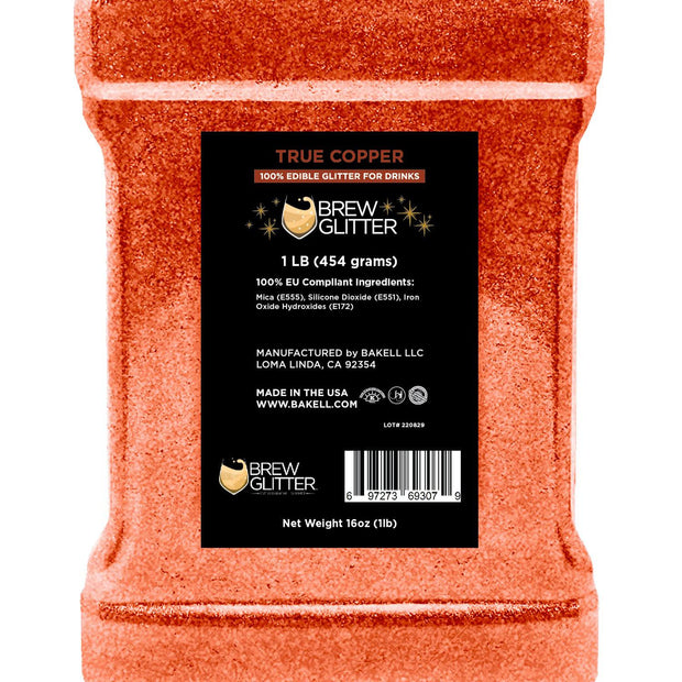 True Copper Brew Glitter® | EU Compliant Bulk Sizes-Brew Glitter®