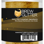 True Gold Brew Dust by the Case | EU Compliant Wholesale-Brew Glitter®
