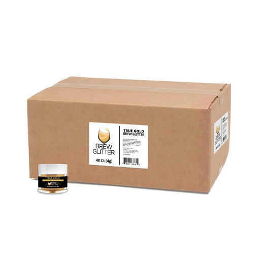 True Gold Brew Glitter® by the Case | EU Compliant Wholesale-Brew Glitter®