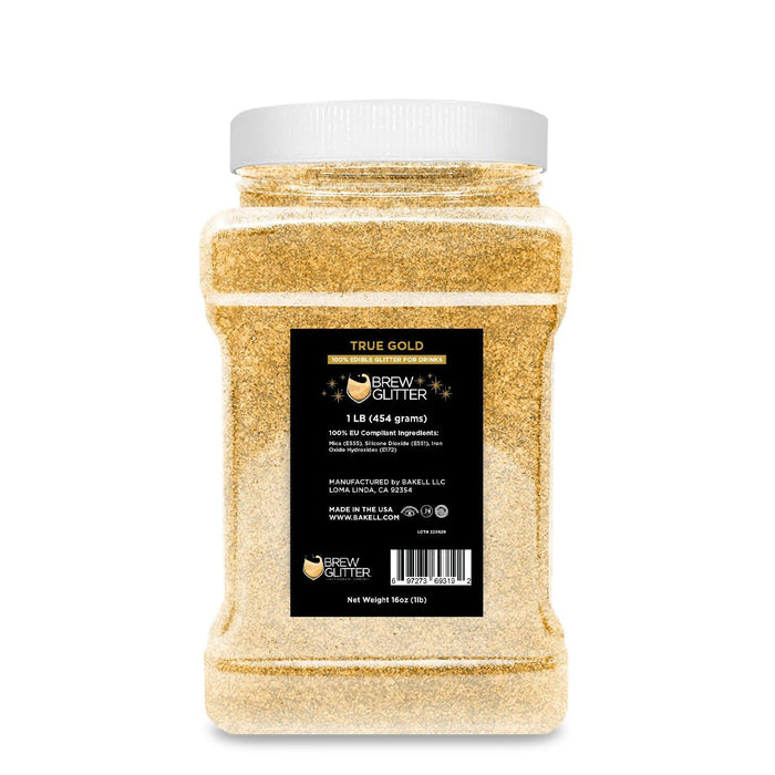 True Gold Brew Glitter® | EU Compliant Bulk Sizes-Brew Glitter®