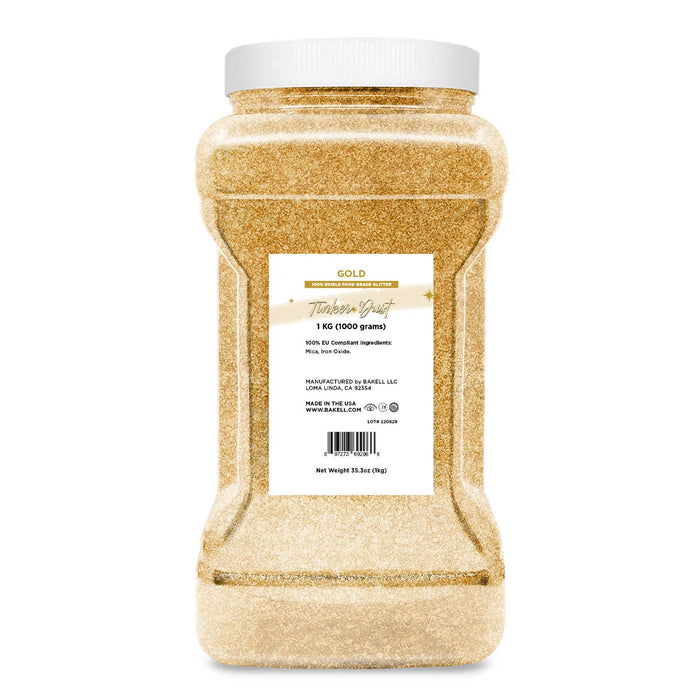 True Gold Tinker Dust Edible Glitter | EU Compliant Bulk Sizes-Brew Glitter®