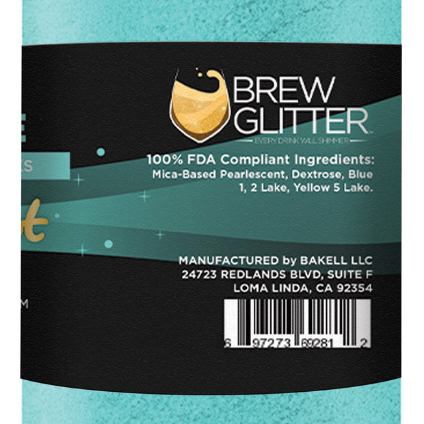 Turquoise Edible Brew Dust | Bulk Sizes-Brew Glitter®