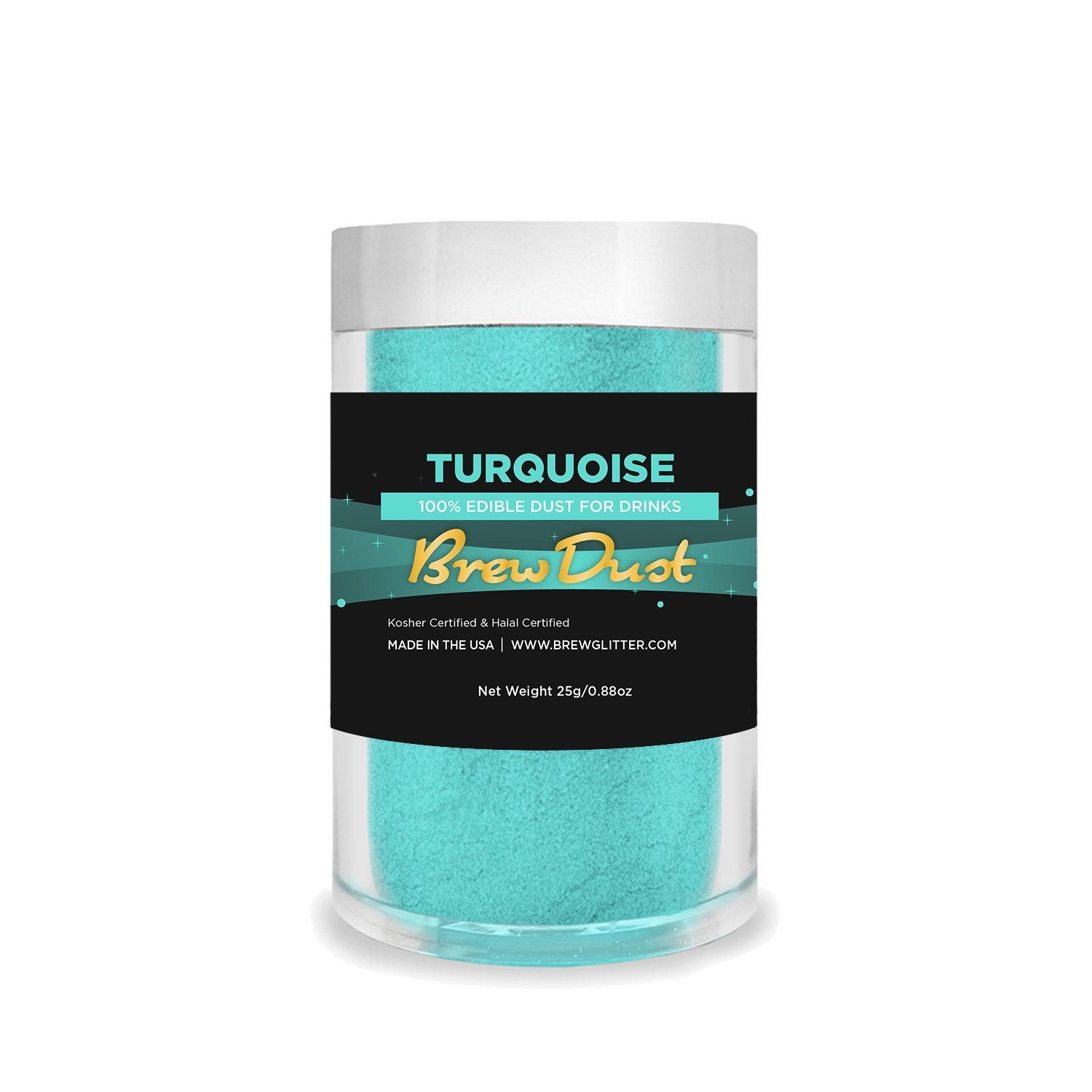 Turquoise Edible Brew Dust | Bulk Sizes-Brew Glitter®