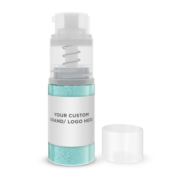 Turquoise Tinker Dust® | 4g Glitter Spray Pump | Private Label by the Case-Brew Glitter®
