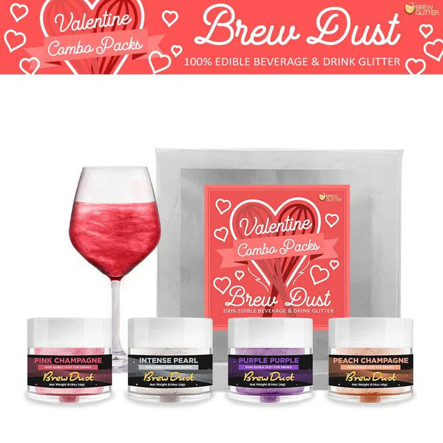 Valentine's Day Brew Dust Inner Beauty Combo (4 PC SET)-Brew Glitter®
