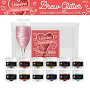 Valentine's Day Collection Brew Glitter Combo Pack B (12 PC SET)-Brew Glitter®