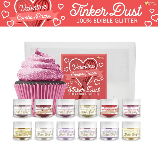 Valentine's Day Collection Tinker Dust Combo Pack A (12 PC SET)-Brew Glitter®
