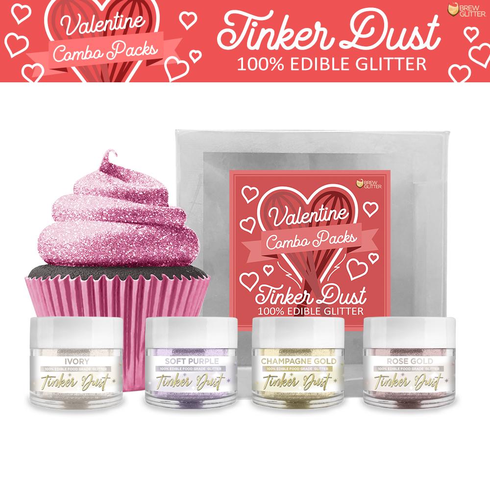 Gold Tinker Dust Edible Glitter | Food Grade Glitter Edible Glitter for Drinks Brew Glitter 5G