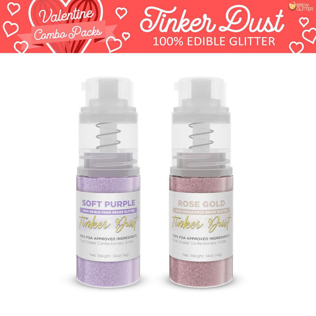 Valentine's Day Tinker Dust Mini Pump Friends and Family Combo (2 PC SET)-Brew Glitter®