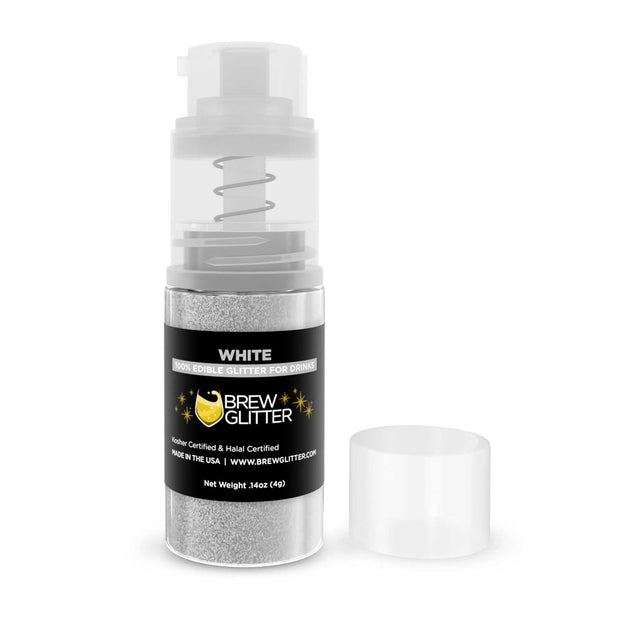 White Brew Glitter | Mini Pump Wholesale by the Case-Brew Glitter®