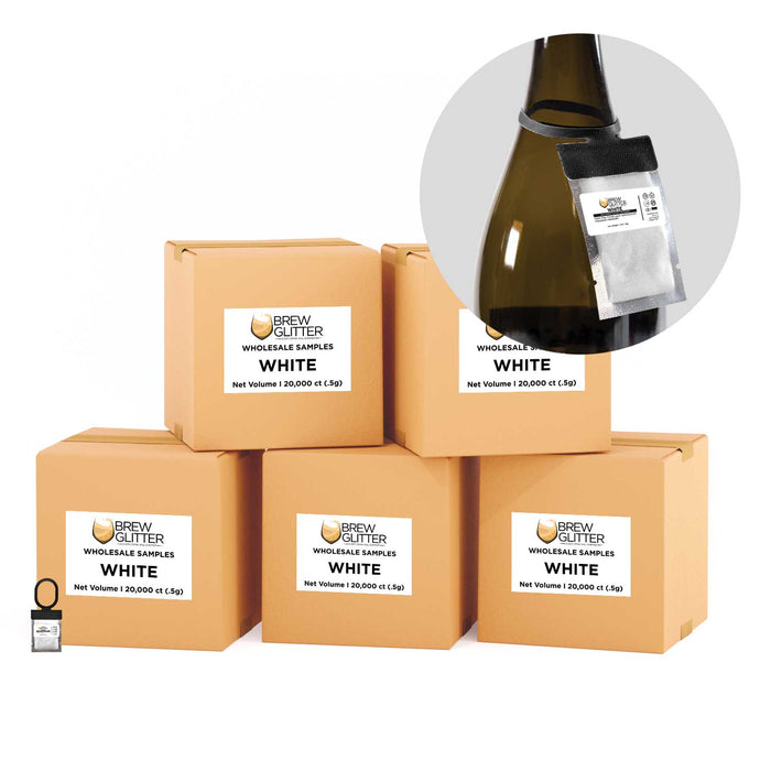 White Brew Glitter® Necker | Wholesale-Brew Glitter®