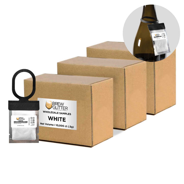White Brew Glitter® Necker | Wholesale-Brew Glitter®