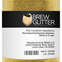 Yellow Brew Glitter | Bulk Sizes-Brew Glitter®