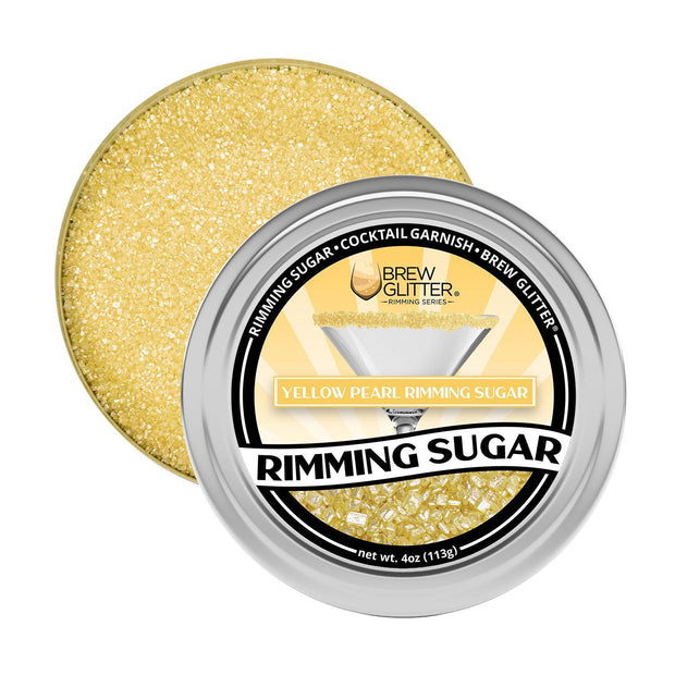 Yellow Pearl Cocktail Rimming Sugar-Brew Glitter®