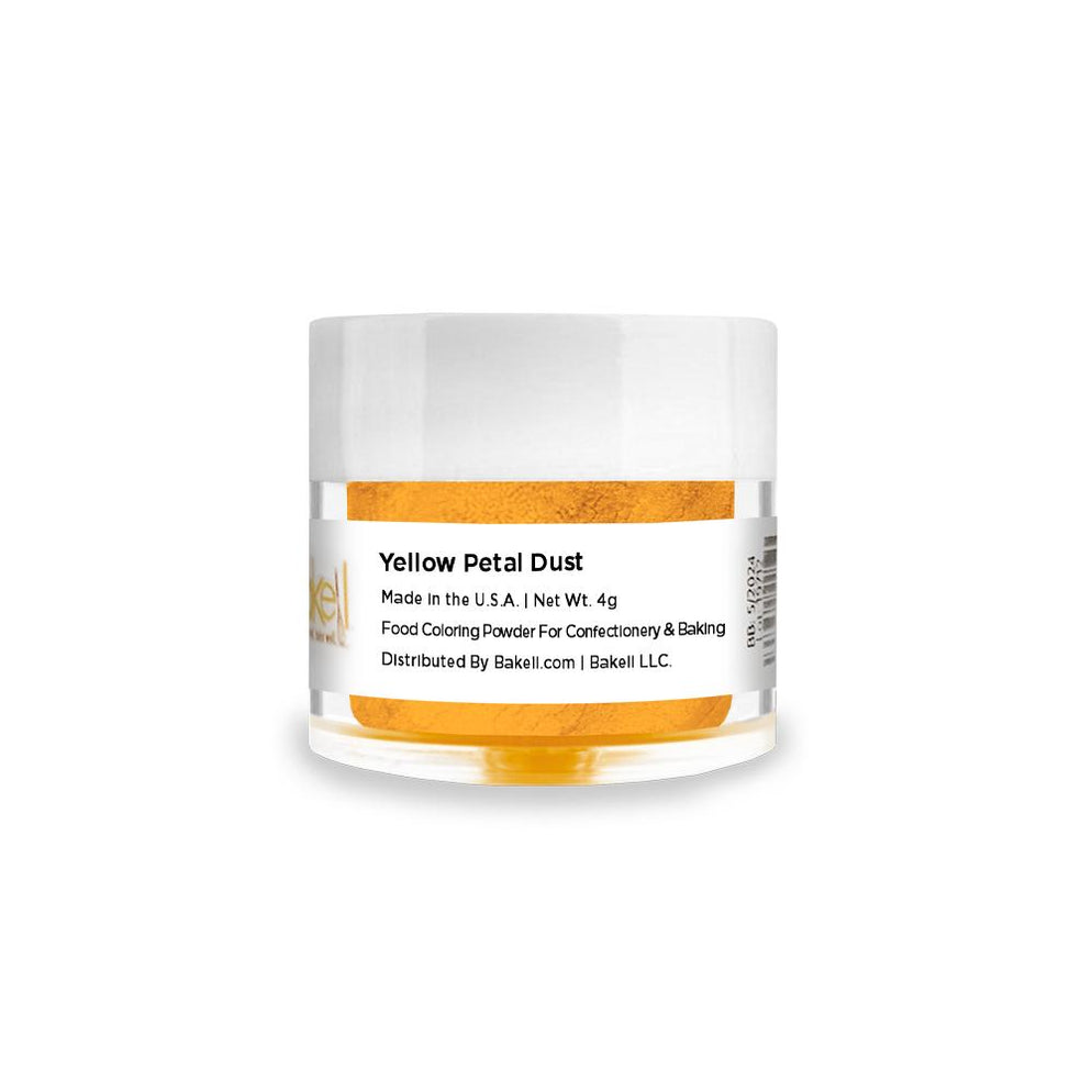 Yellow Petal Dust Food Coloring Powder | 4 Gram Jar — Brew Glitter®