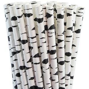 Zebra Print Stirring Straws | Bulk Sizes-Brew Glitter®